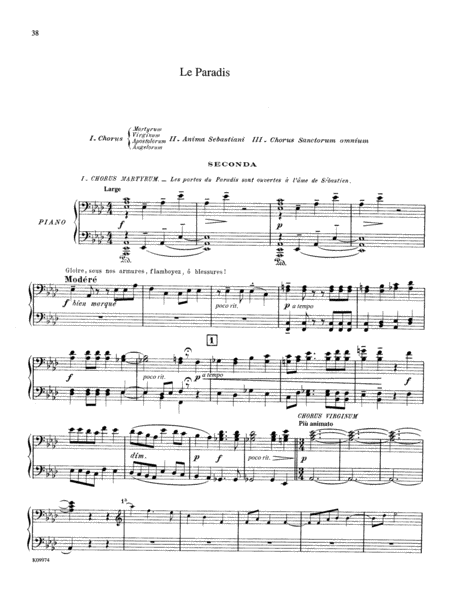Debussy: Le Martyre de Saint Sébastien (Transcr. Roques)