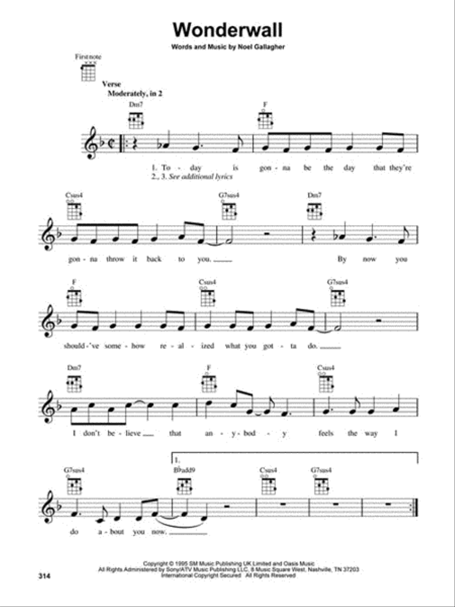 The 1990s Ukulele scores gallery preview page 5