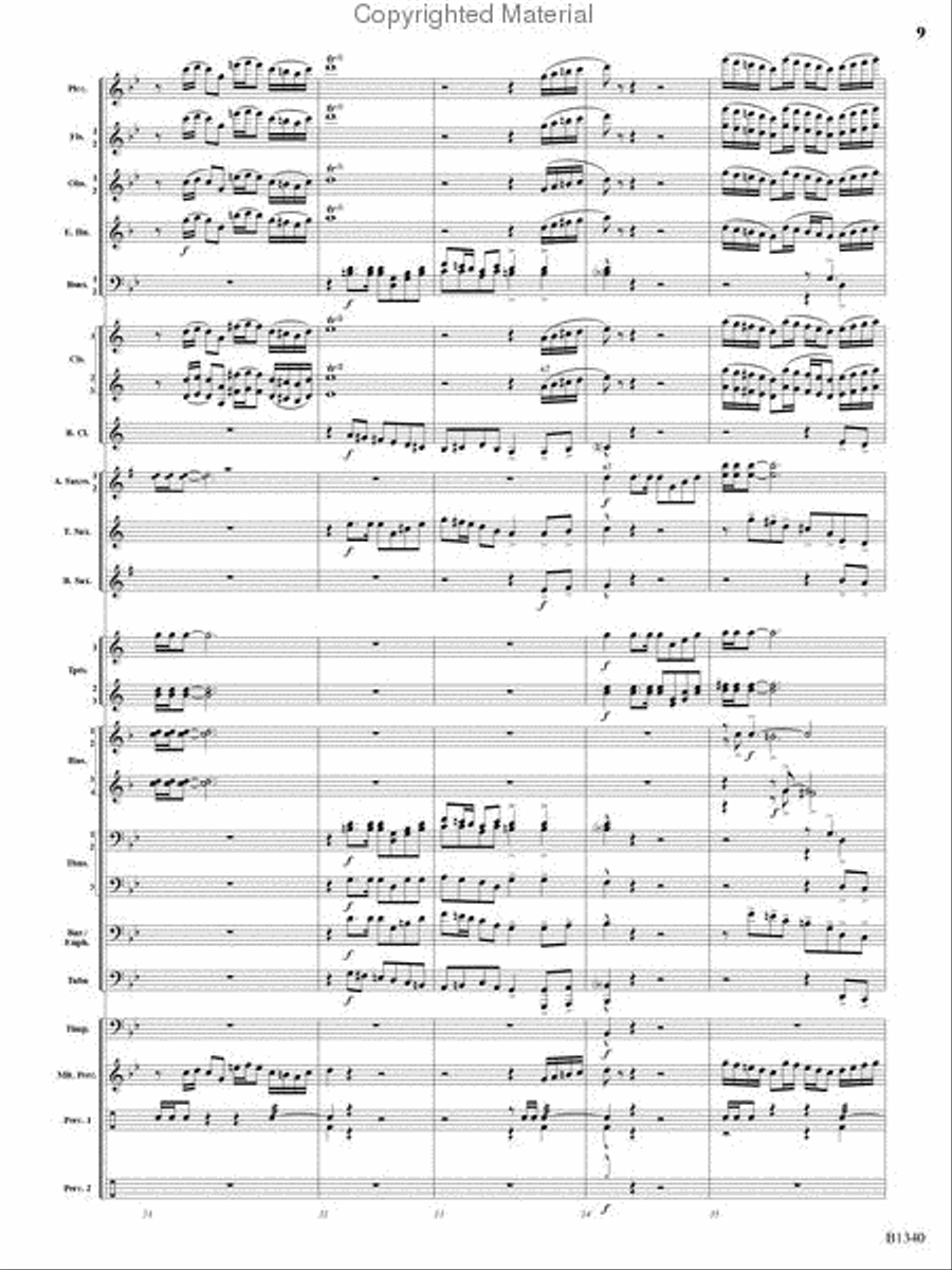Winged Victory Concert Band scores gallery preview page 7