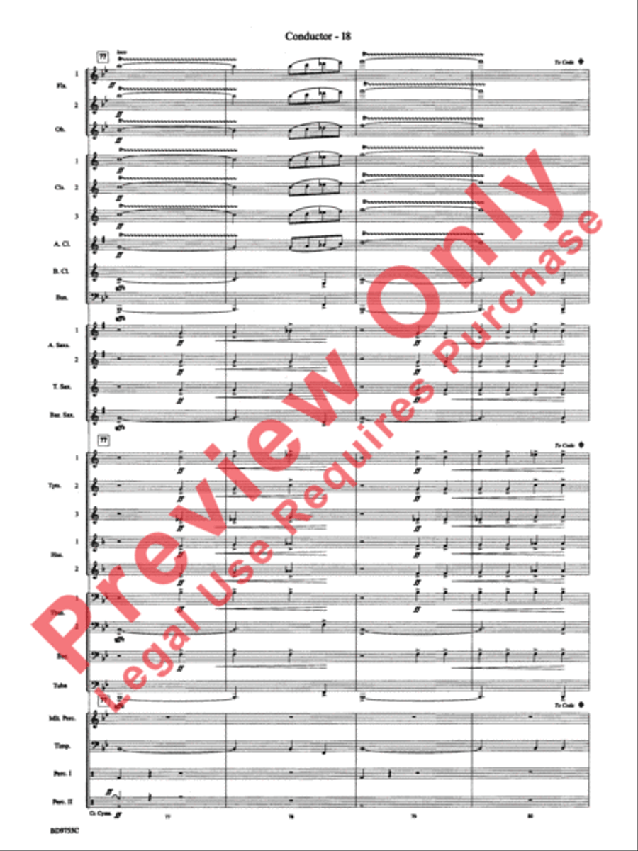 The Maelstrom The Maelstrom Concert Band scores gallery preview page 21