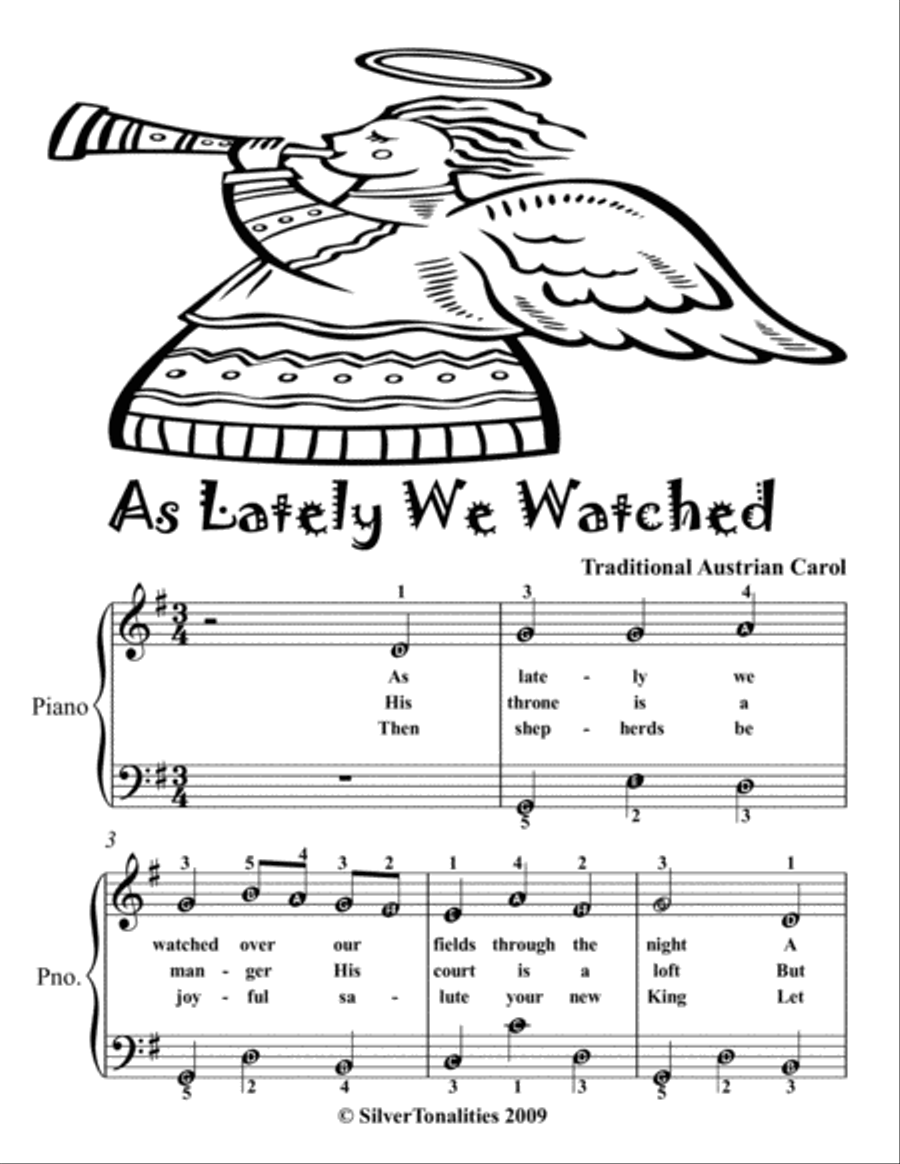 Petite Christmas for Easiest Piano Booklet F1 Easy Piano scores gallery preview page 3
