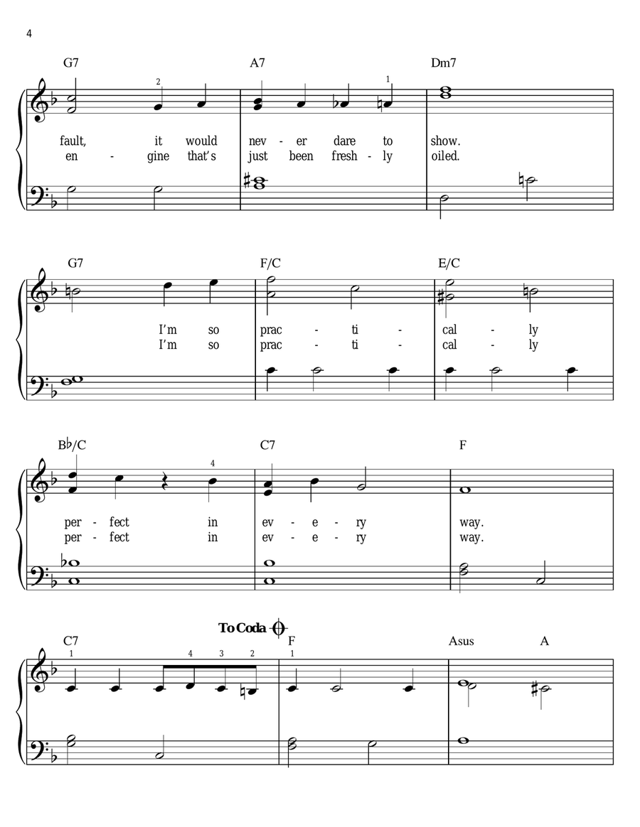 Practically Perfect Voice scores gallery preview page 4