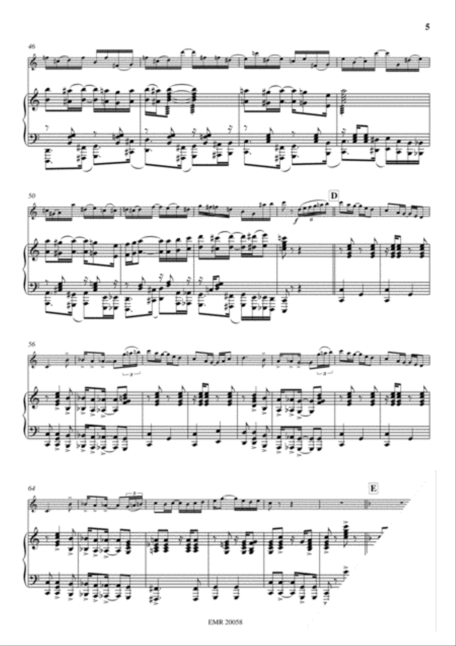 Razzazza Mazzazza Piano Accompaniment scores gallery preview page 5