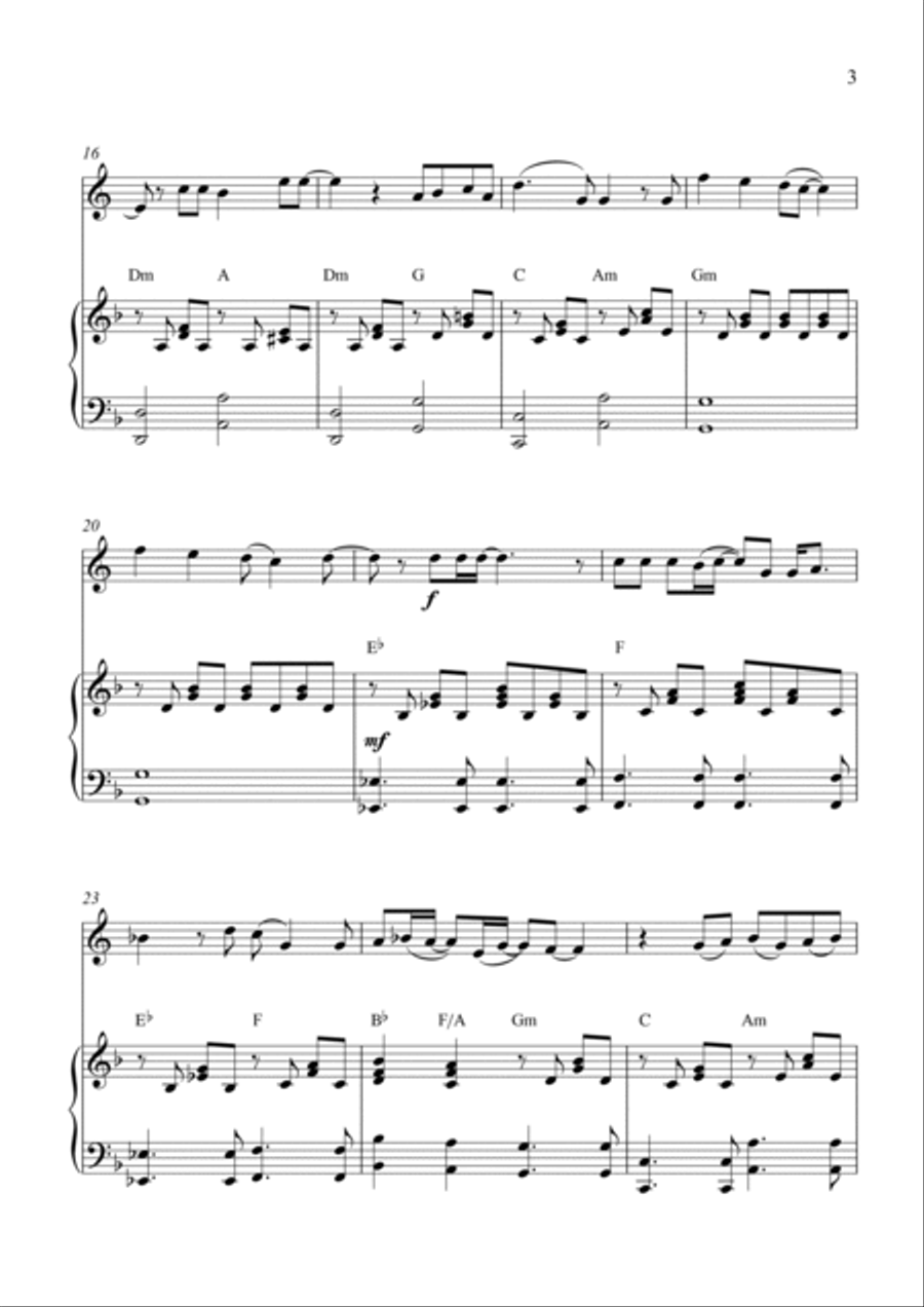 Eternal Flame Eternal Flame Horn scores gallery preview page 3