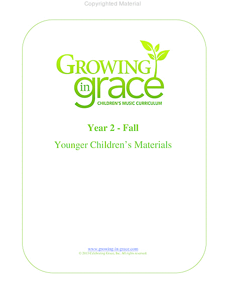 Living in the Light from Growing in Grace: Younger Children - Fall