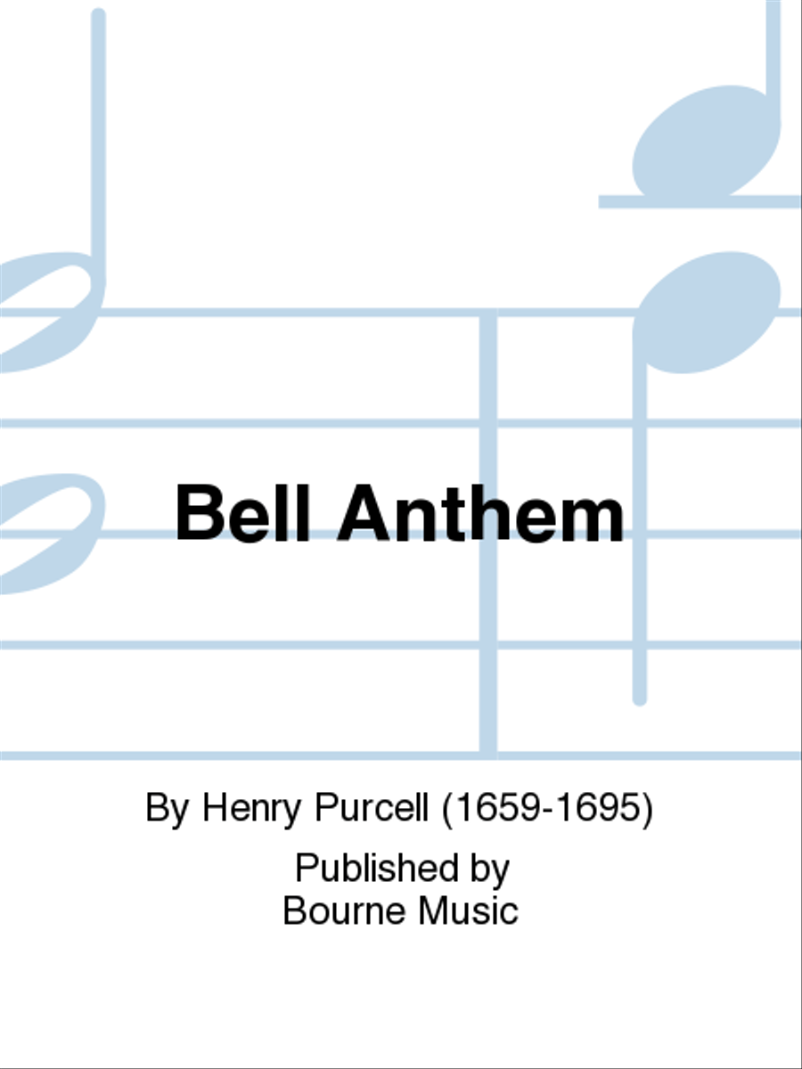 Bell Anthem by Henry Purcell String Orchestra - Sheet Music