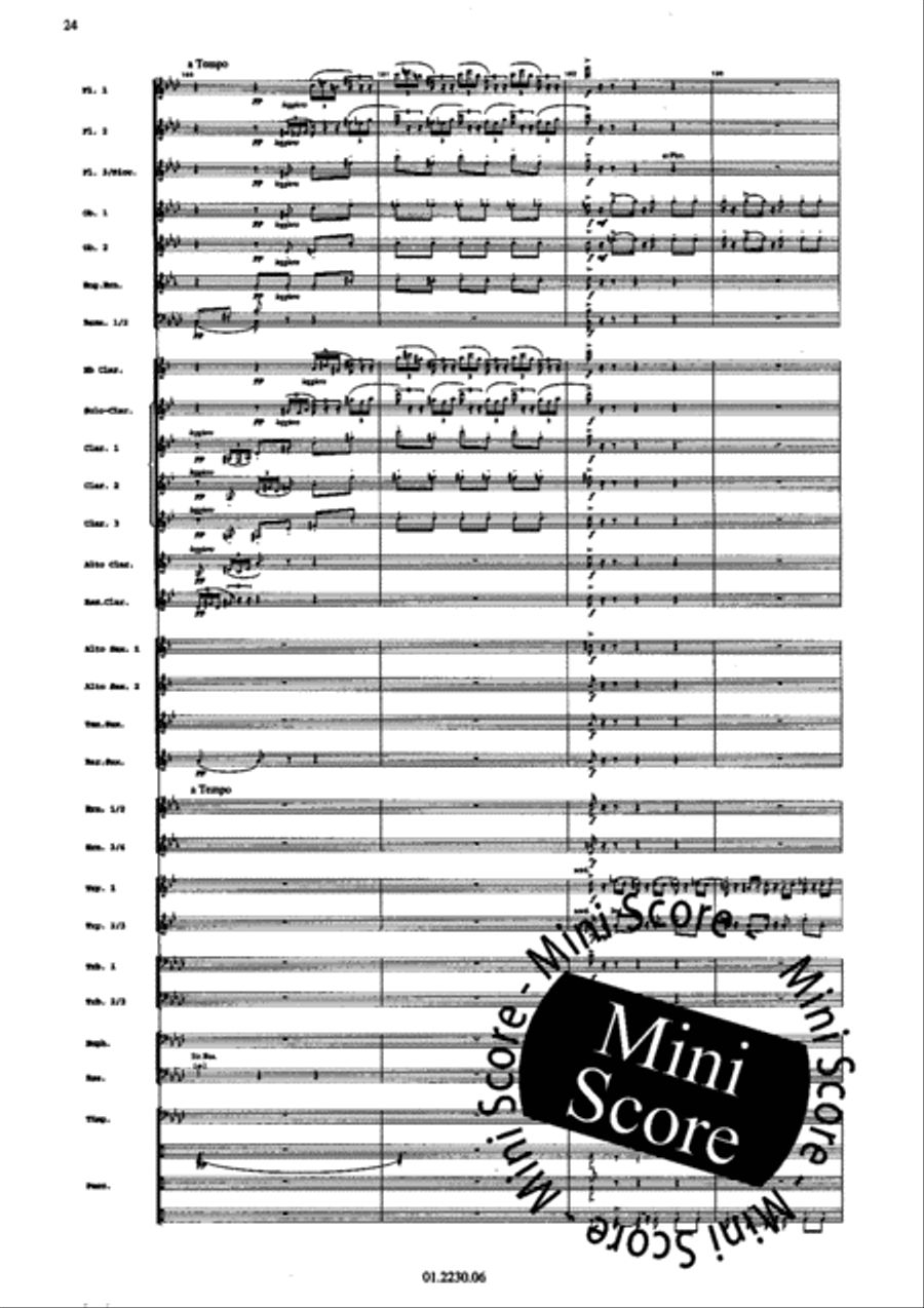 Triana Triana Concert Band scores gallery preview page 28