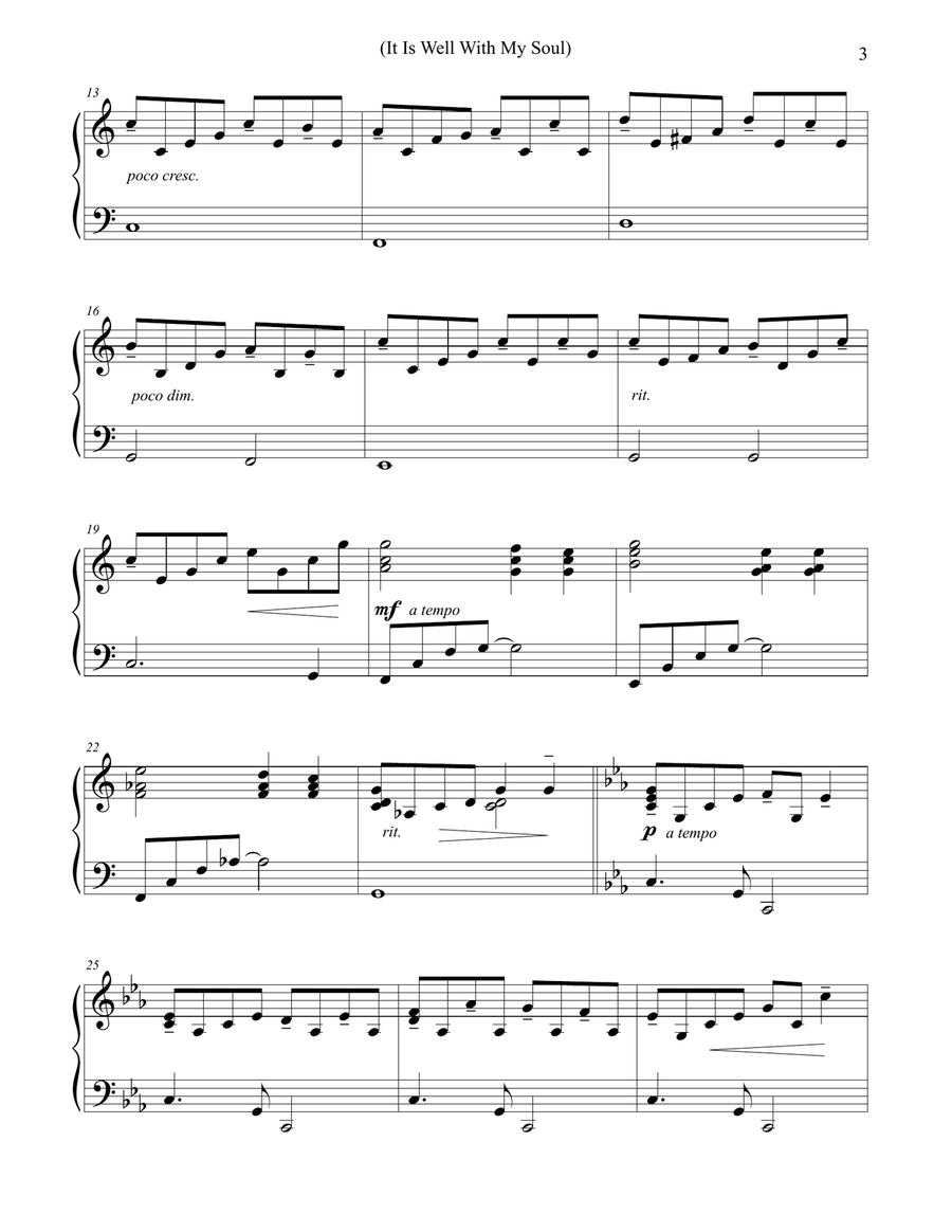 Sacred Moments at the Piano, Vol. II Piano Solo scores gallery preview page 3