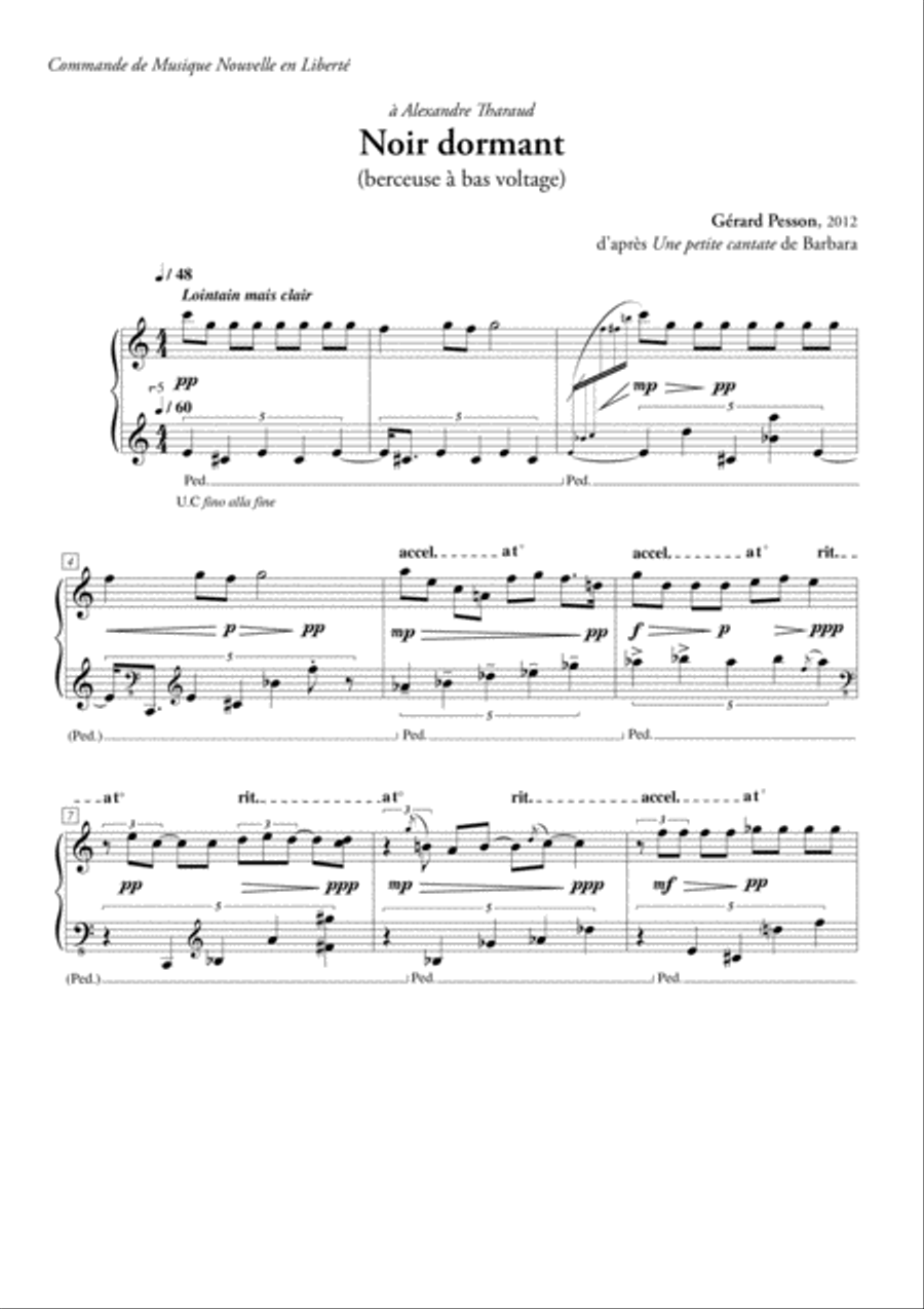 Maitre Pathelin No. 5 bis Romance Baritone Voice scores gallery preview page 2
