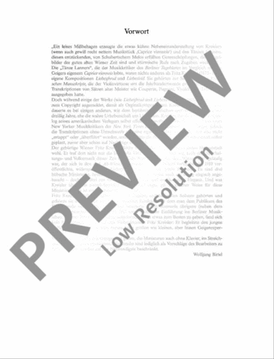 Alt-Wiener Tanzweisen String Quartet scores gallery preview page 4