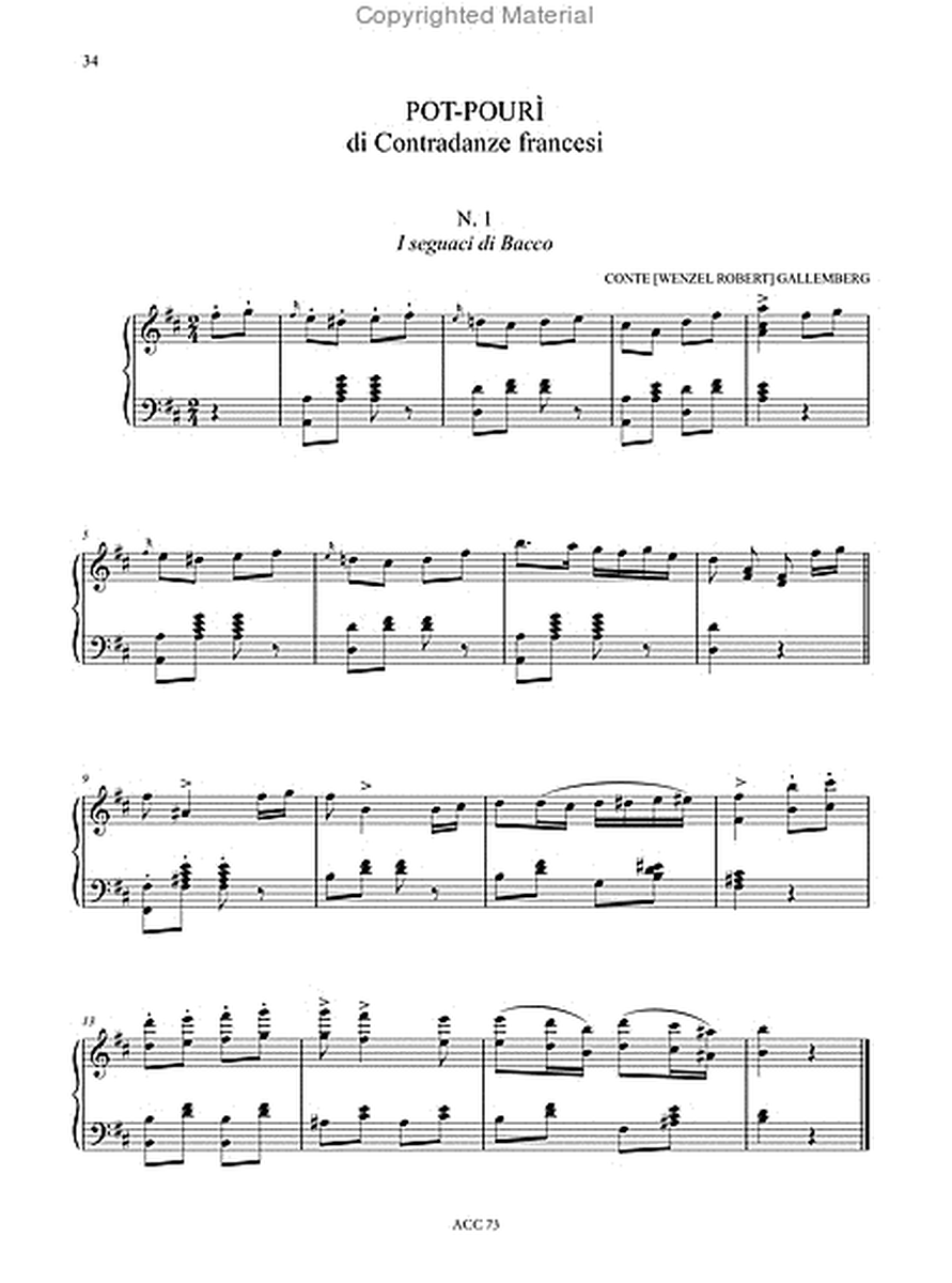 Passatempi Musicali - Vols. 1-6 (Naples 1824-25). Music by Cottrau, Donizetti, Field, Leidesdorf, Pacini, Rossini, Schubert and others - Vol. 2