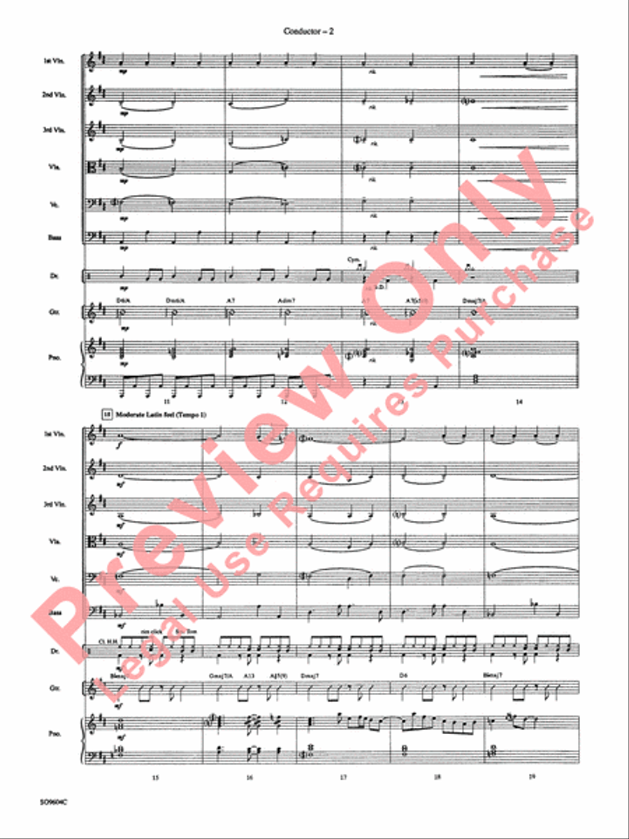 Night and Day Night and Day String Orchestra scores gallery preview page 5