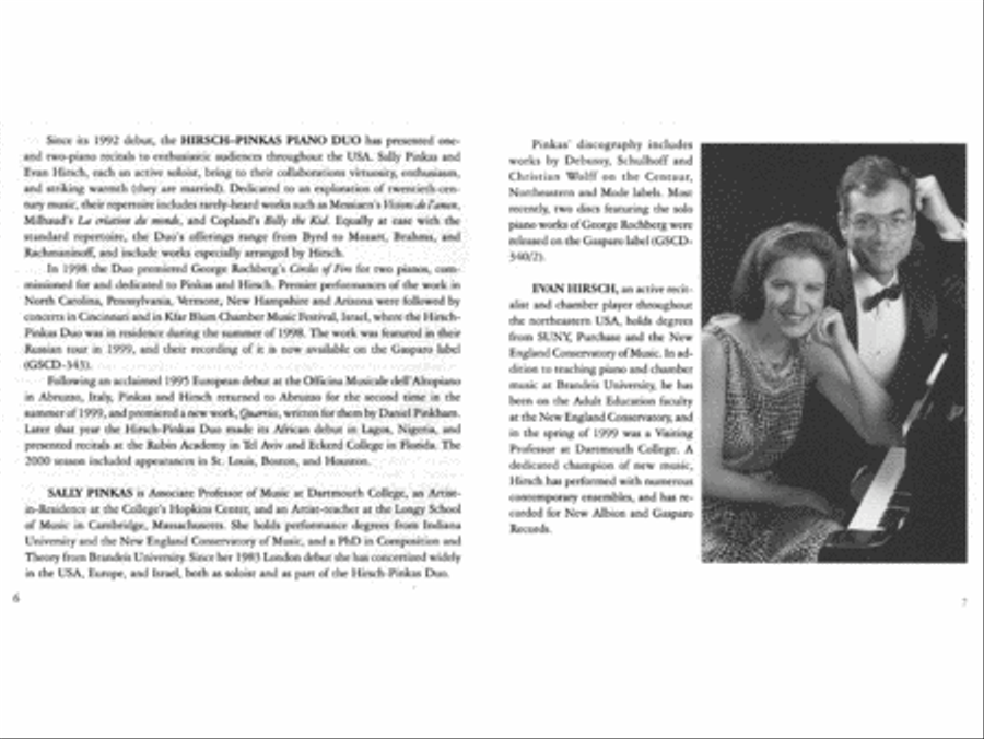Daniel Pinkham: Piano Music, Volume I Piano scores gallery preview page 5