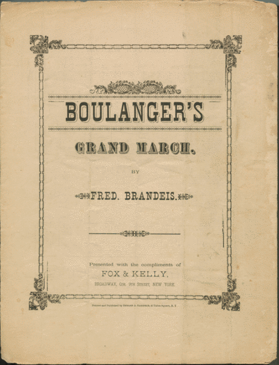 Boulanger's Grand March