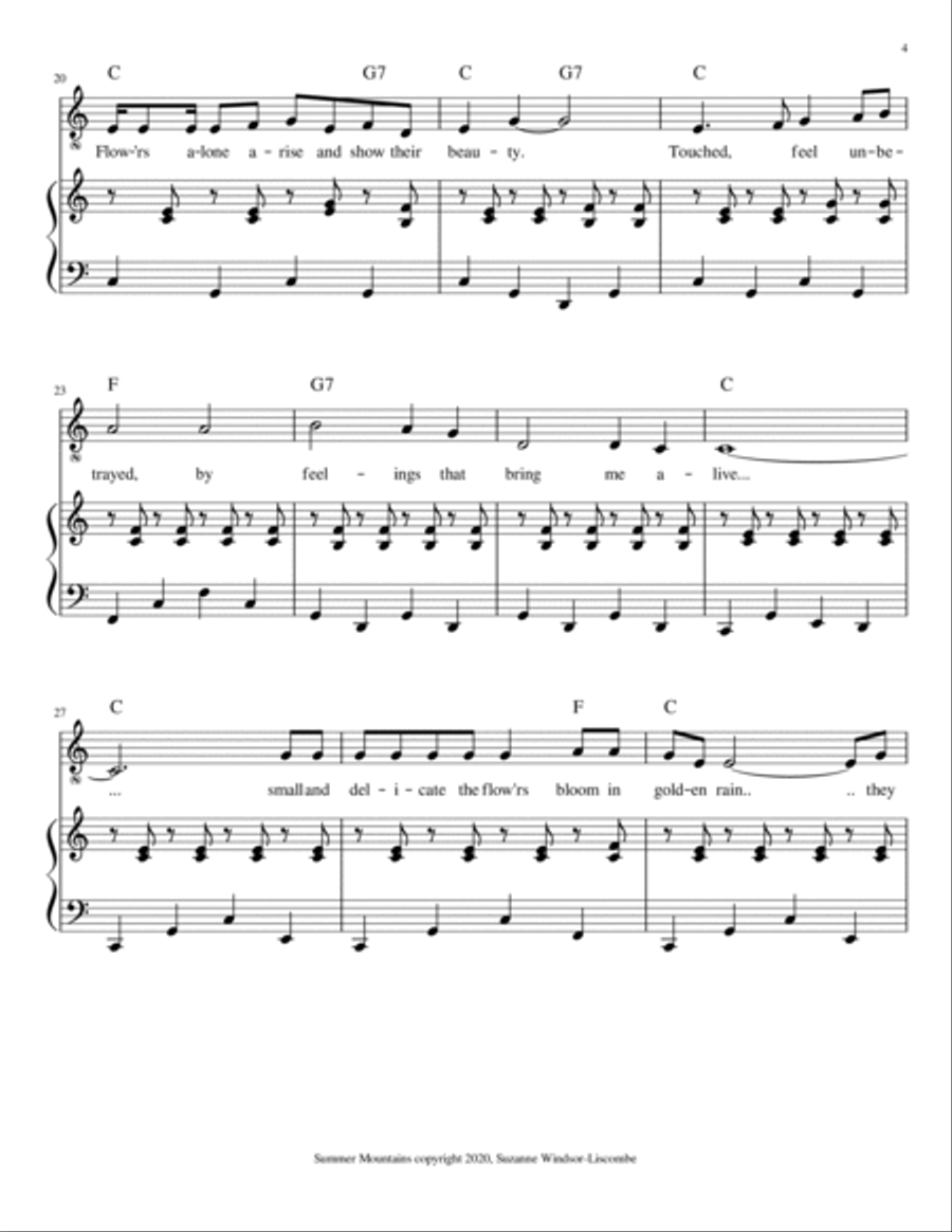 Summer Mountains Voice scores gallery preview page 4