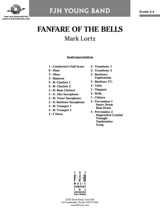 Fanfare of the Bells: Score