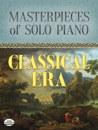 Book cover for Masterpieces Of Solo Piano Classical Era