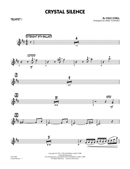 Crystal Silence - Trumpet 1