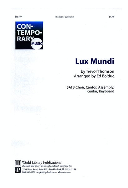 Lux Mundi image number null