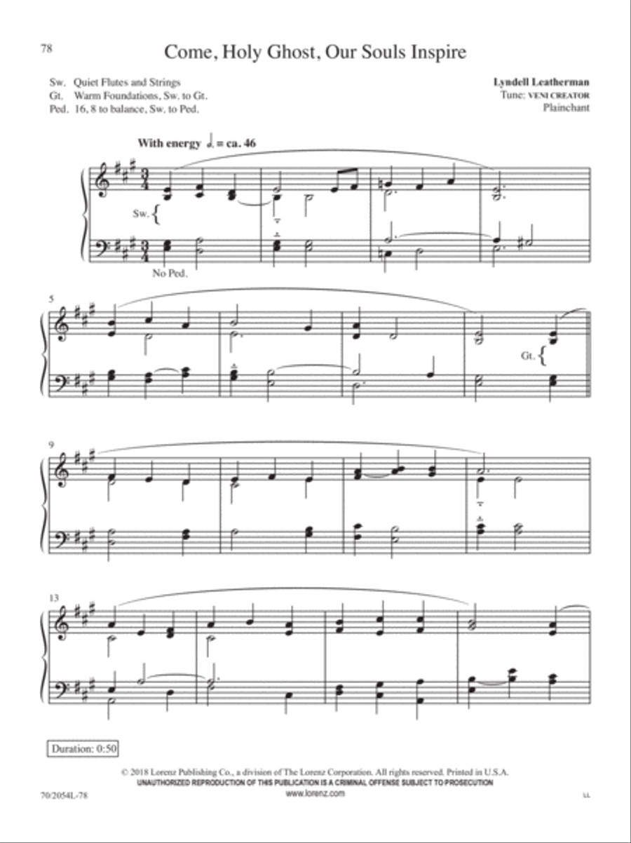 Seasons of Grace Seasons of Grace Organ Solo scores gallery preview page 15