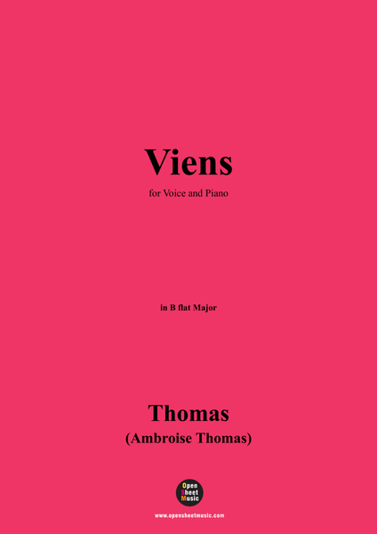 A. Thomas-Viens(Entends-tu la Mer et l'orage),in B flat Major