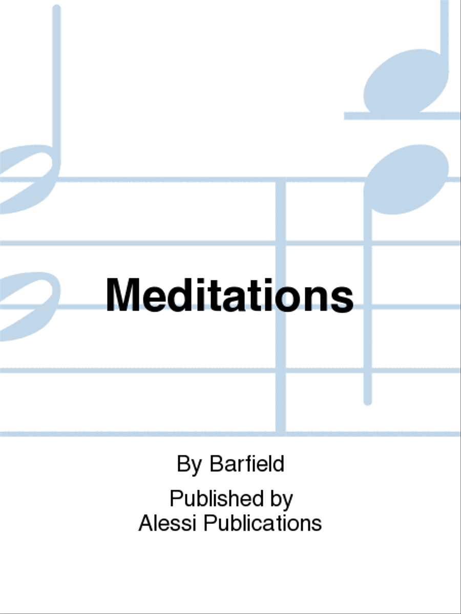 Meditations of Sound and Light Piano Accompaniment scores gallery preview page 1
