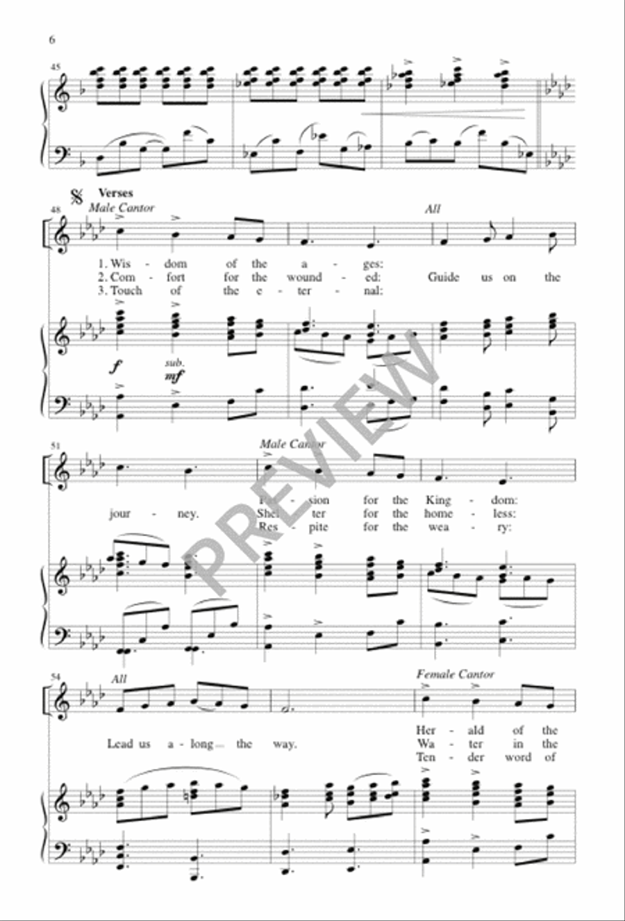 To the Ends of the Earth To the Ends of the Earth 4-Part scores gallery preview page 6