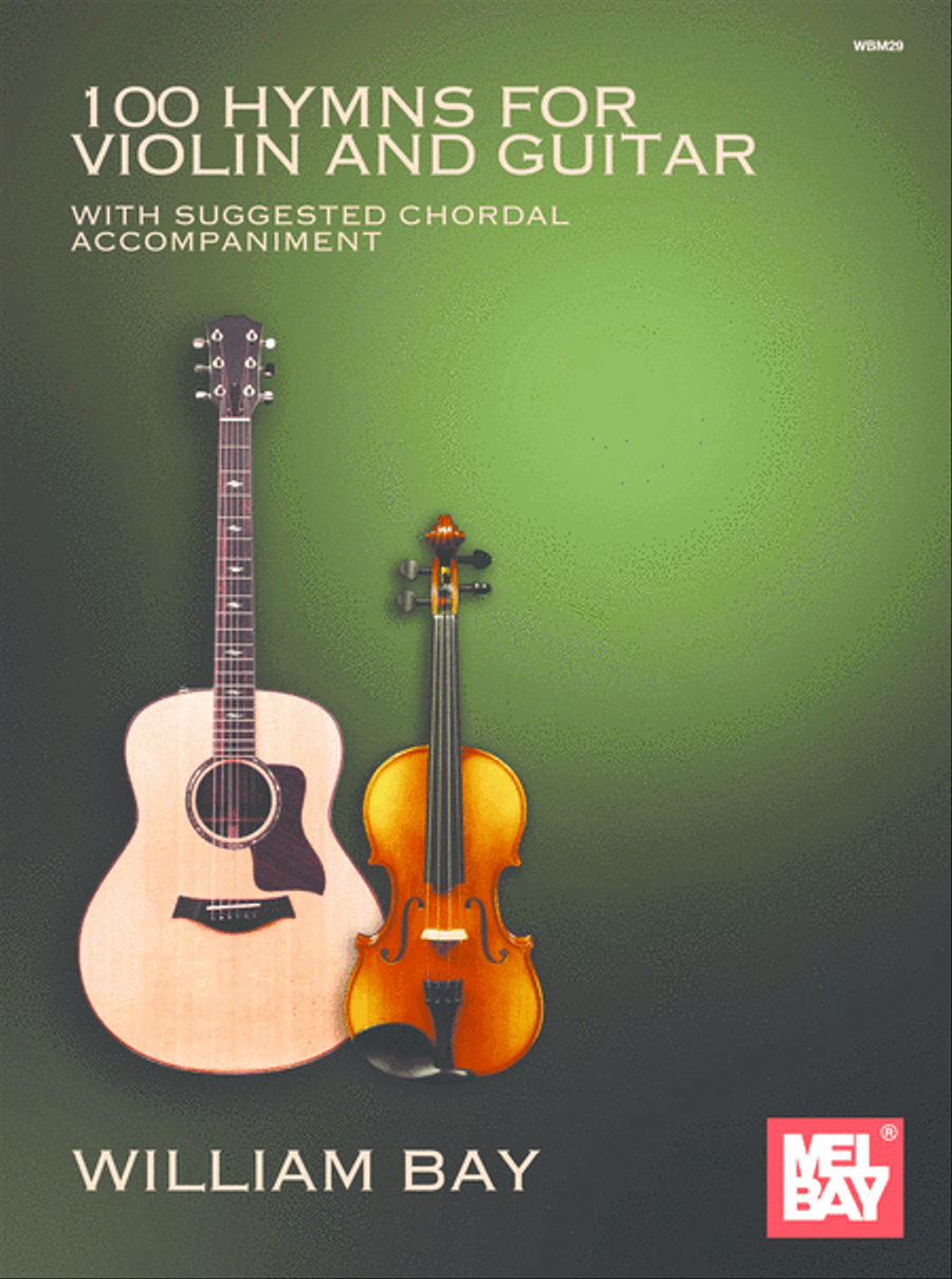 100 Hymns for Violin and Guitar Violin Solo scores gallery preview page 1
