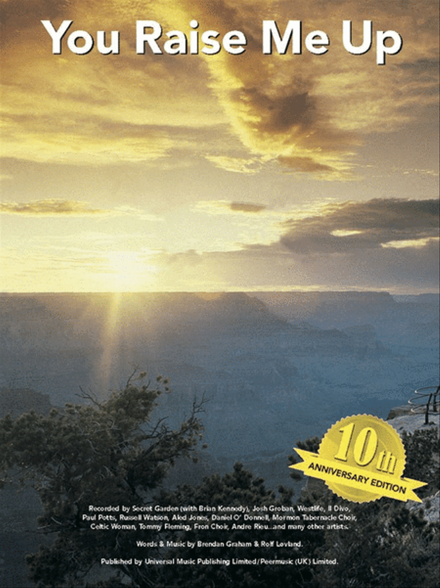 You Raise Me Up Piano, Vocal, Guitar scores gallery preview page 1