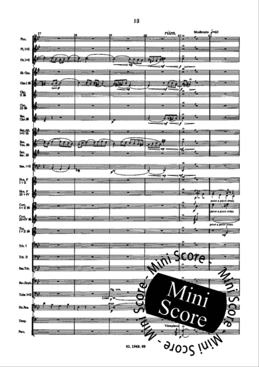 Fantasia and Fugue Concert Band scores gallery preview page 23