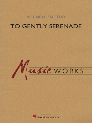 Book cover for To Gently Serenade