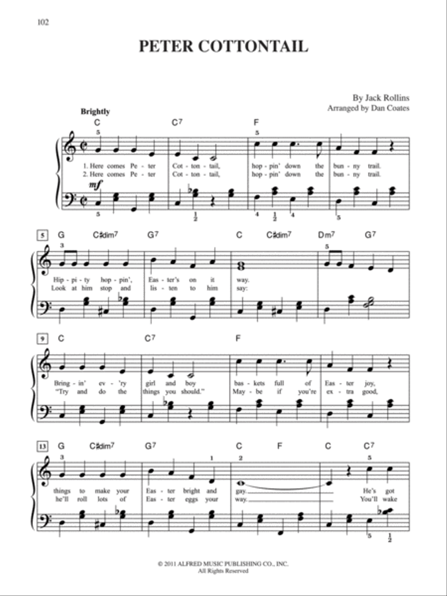 Merry Christmas, Happy Birthday . . . and Many More! Easy Piano scores gallery preview page 4