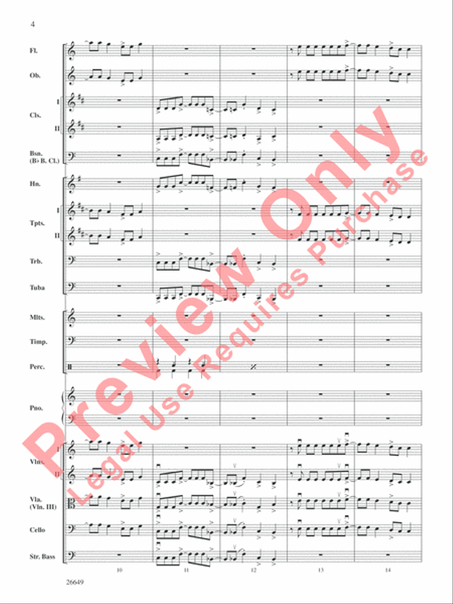 The Best of Green Day Full Orchestra scores gallery preview page 5