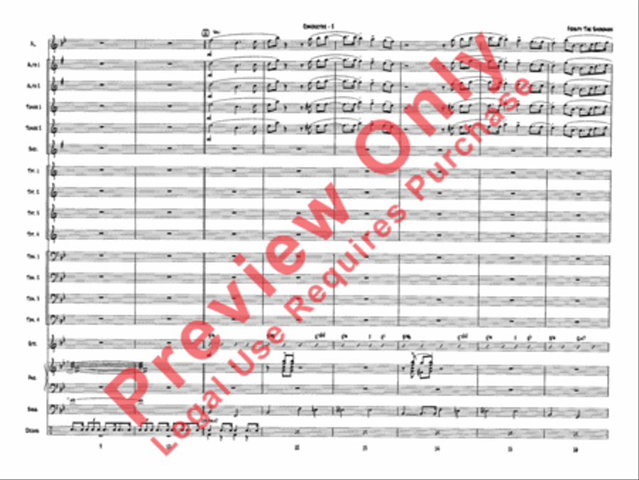 Frosty the Snowman Jazz Ensemble scores gallery preview page 4