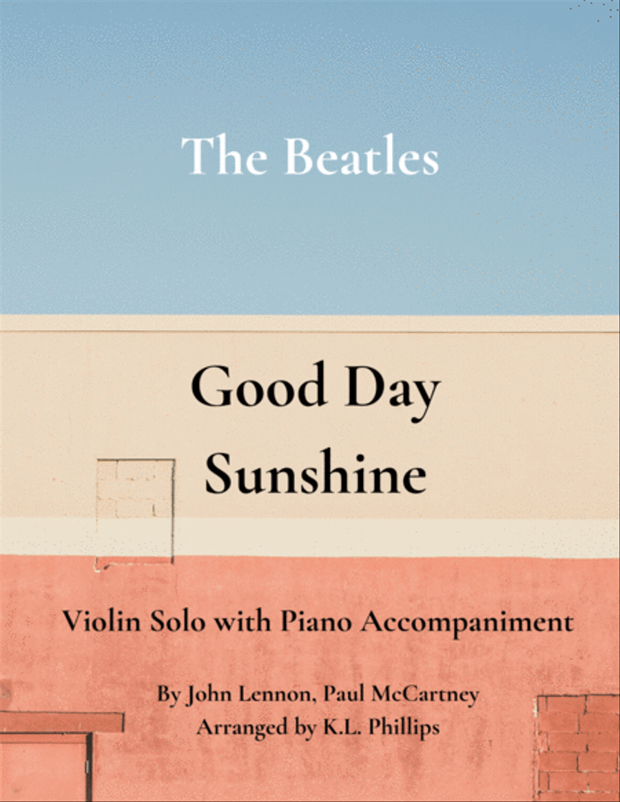 Good Day Sunshine Good Day Sunshine Violin Solo scores gallery preview page 1