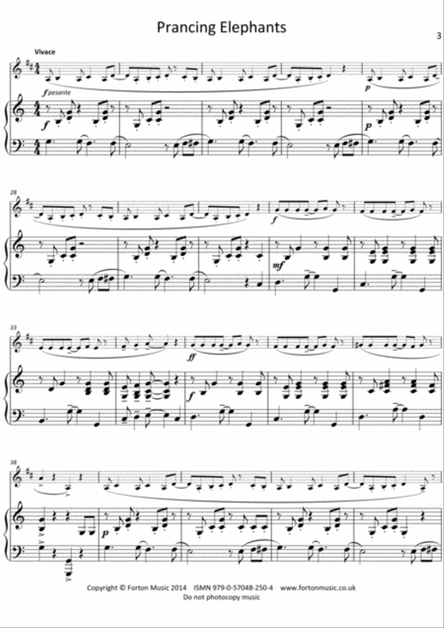 Playaround 2 Clarinet scores gallery preview page 3