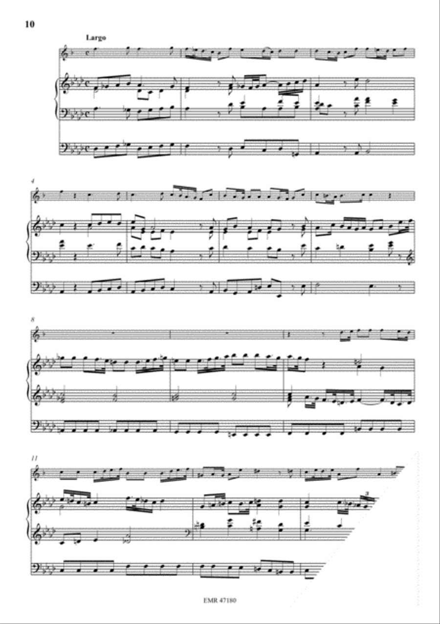 Sonata XI Horn scores gallery preview page 5