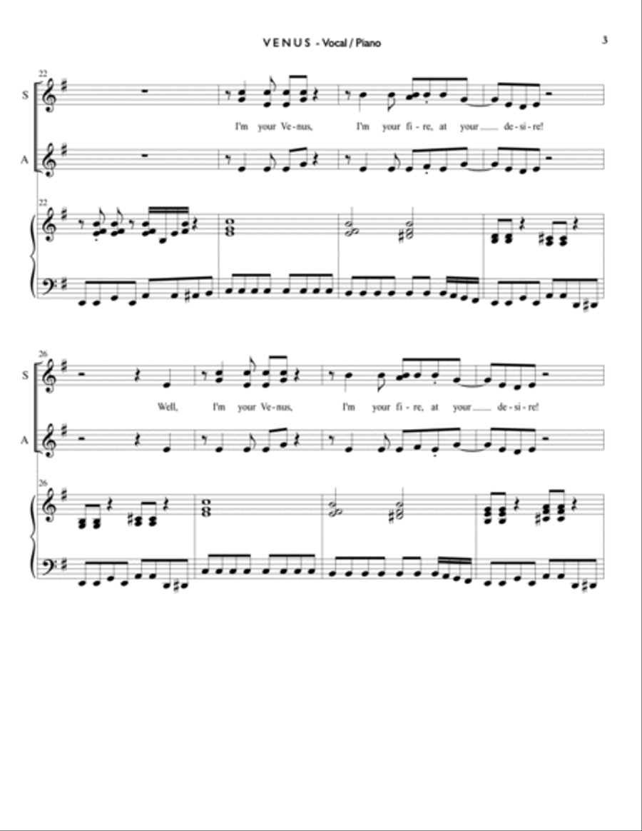 Venus SSA scores gallery preview page 3