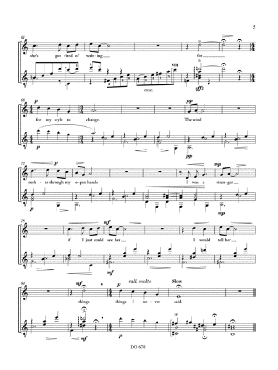 Things I Never Said Classical Guitar scores gallery preview page 5