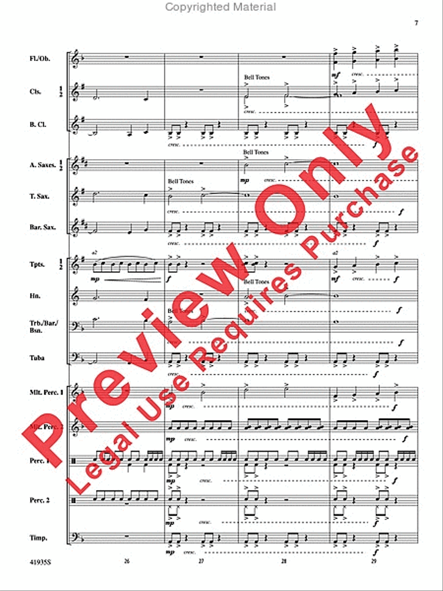 IronHeart Concert Band scores gallery preview page 7