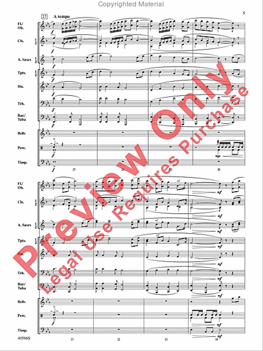 Heartland Heartland Concert Band scores gallery preview page 6