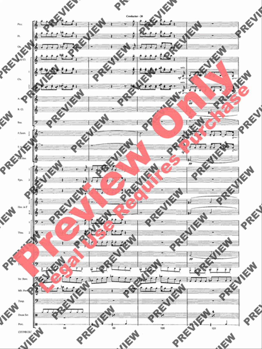 In the Miller Mood Concert Band scores gallery preview page 23
