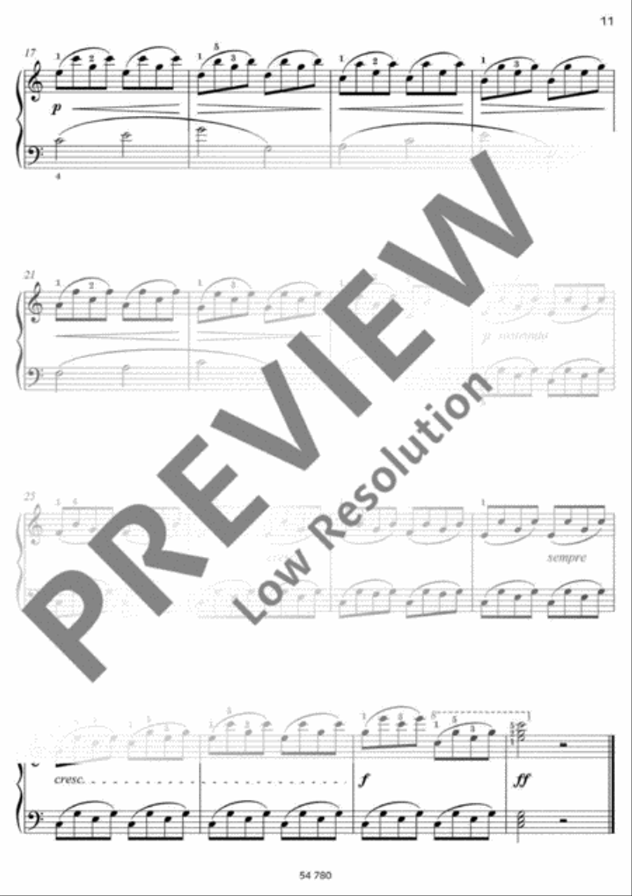 Elementary Studies Piano Method scores gallery preview page 12