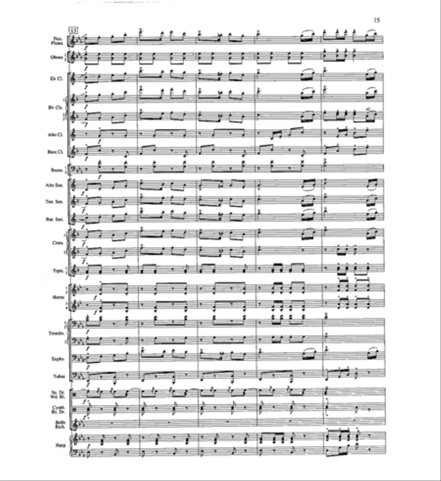 The Fairest of the Fair The Fairest of the Fair Concert Band scores gallery preview page 4