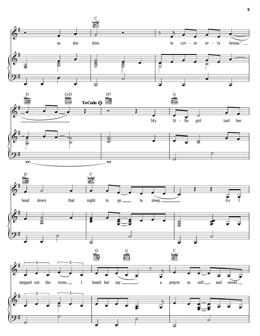 Alyssa Lies Piano, Vocal, Guitar scores gallery preview page 5