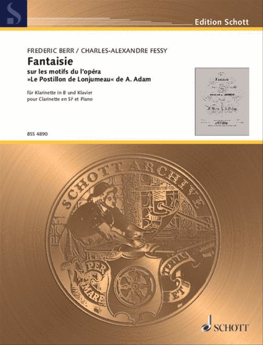Fantaisie Clarinet Solo scores gallery preview page 1