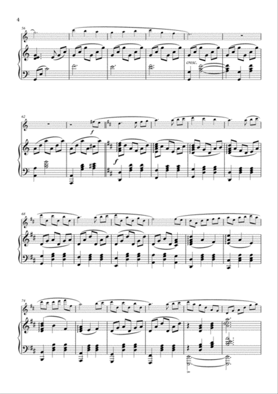 The First Noel - Flute & Piano Flute Solo scores gallery preview page 4