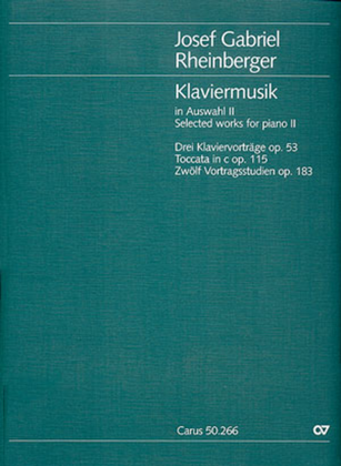 Book cover for Klaviermusik zu 2 Handen II