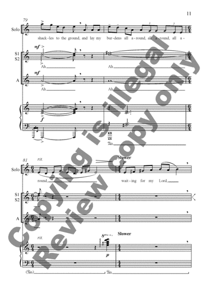 Gospel Songs: Come and Go with Me to That Land (Piano/Choral Score) image number null