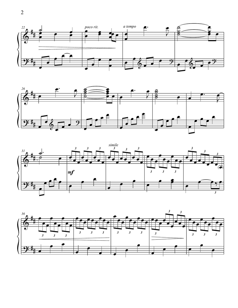 Sun of My Soul Sun of My Soul Piano Solo scores gallery preview page 2